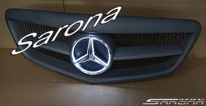 Custom Mercedes S Class  Sedan Grill (2007 - 2009) - $1150.00 (Part #MB-028-GR)